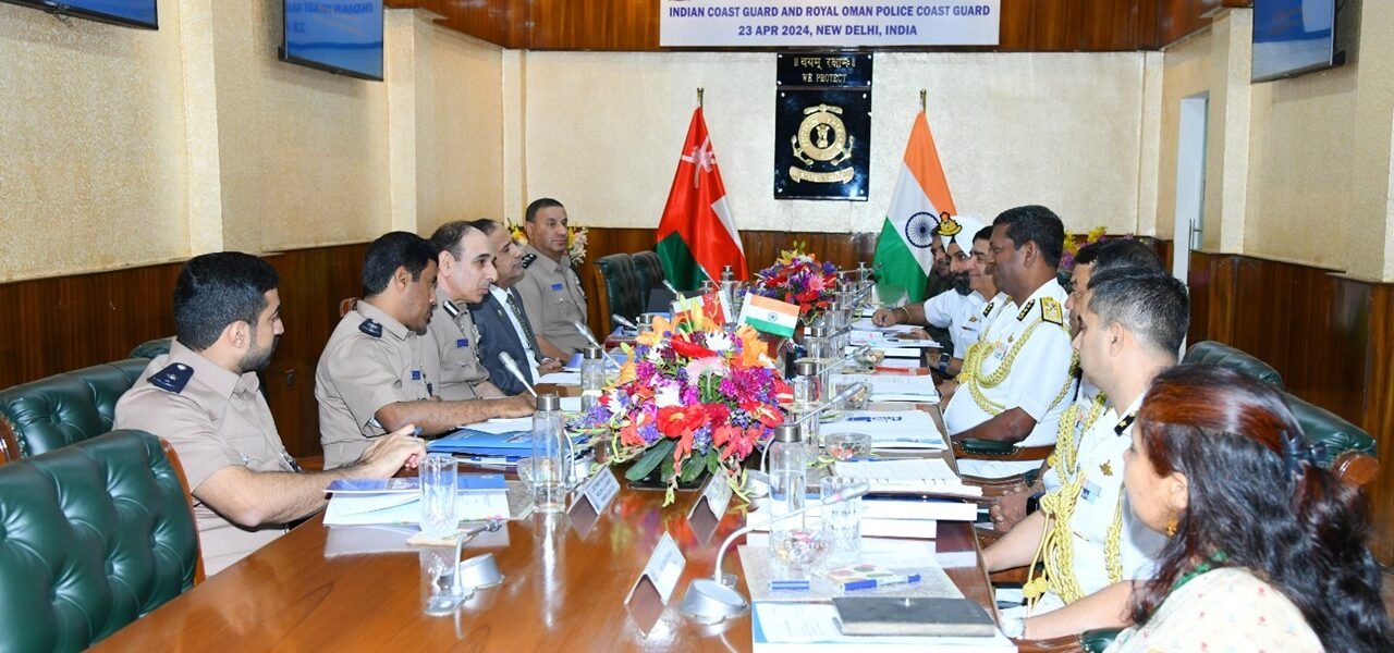 5th Annual High-Level Meeting between Indian Coast Guard and Royal Oman Police Coast Guard held in New Delhi