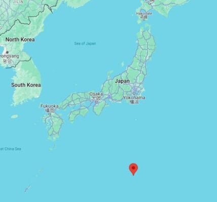A powerful earthquake measuring 6.9 on the Richter scale hit Japan's Bonin Islands.