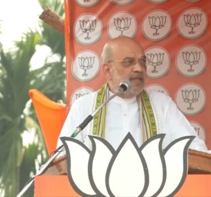 Amit Shah accused Congress, National Conference and PDP of promoting terrorism and putting guns in the hands of youth.