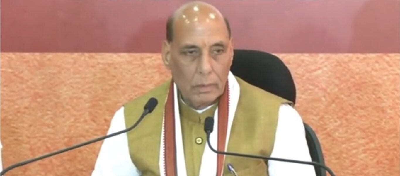 BJP's manifesto is a guarantee of building a new, self-reliant and developed India - Rajnath Singh
