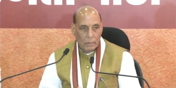 BJP's manifesto is a guarantee of building a new, self-reliant and developed India - Rajnath Singh