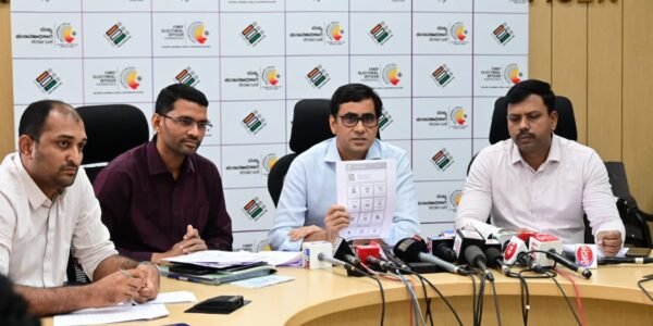 CEO of Karnataka said that free and fair elections will be ensured in 14 constituencies to be held on April 26.