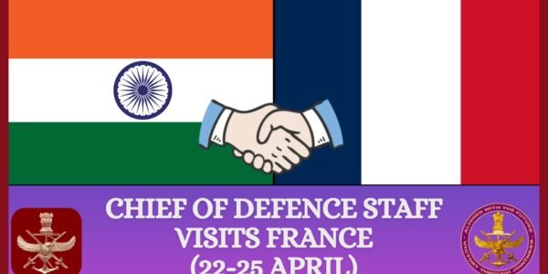 Chief of Defense Staff General Anil Chauhan leaves on official visit to France