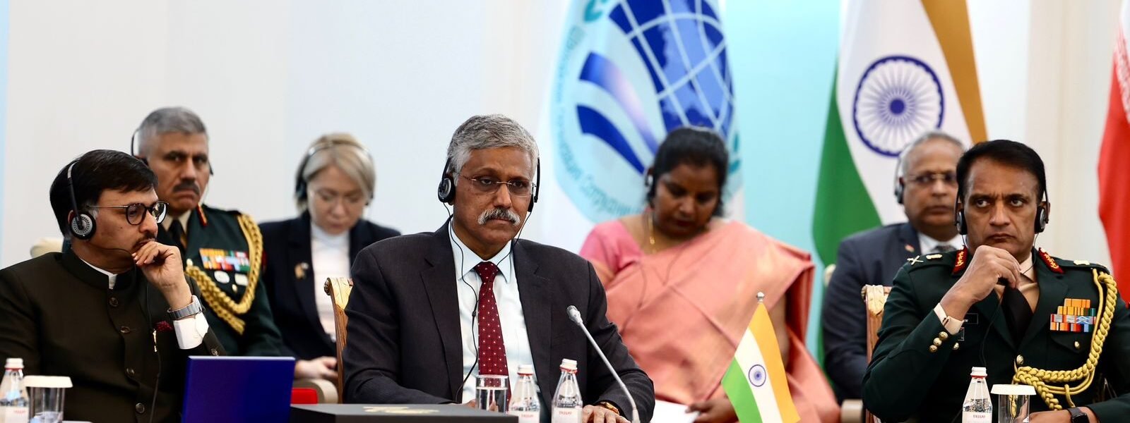 Defense Secretary Giridhar Armane participates in the meeting of Shanghai Cooperation Organization (SCO) Defense Ministers in Kazakhstan