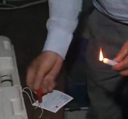 EVM machines sealed after completion of first phase of Lok Sabha elections 2024 in Manipur