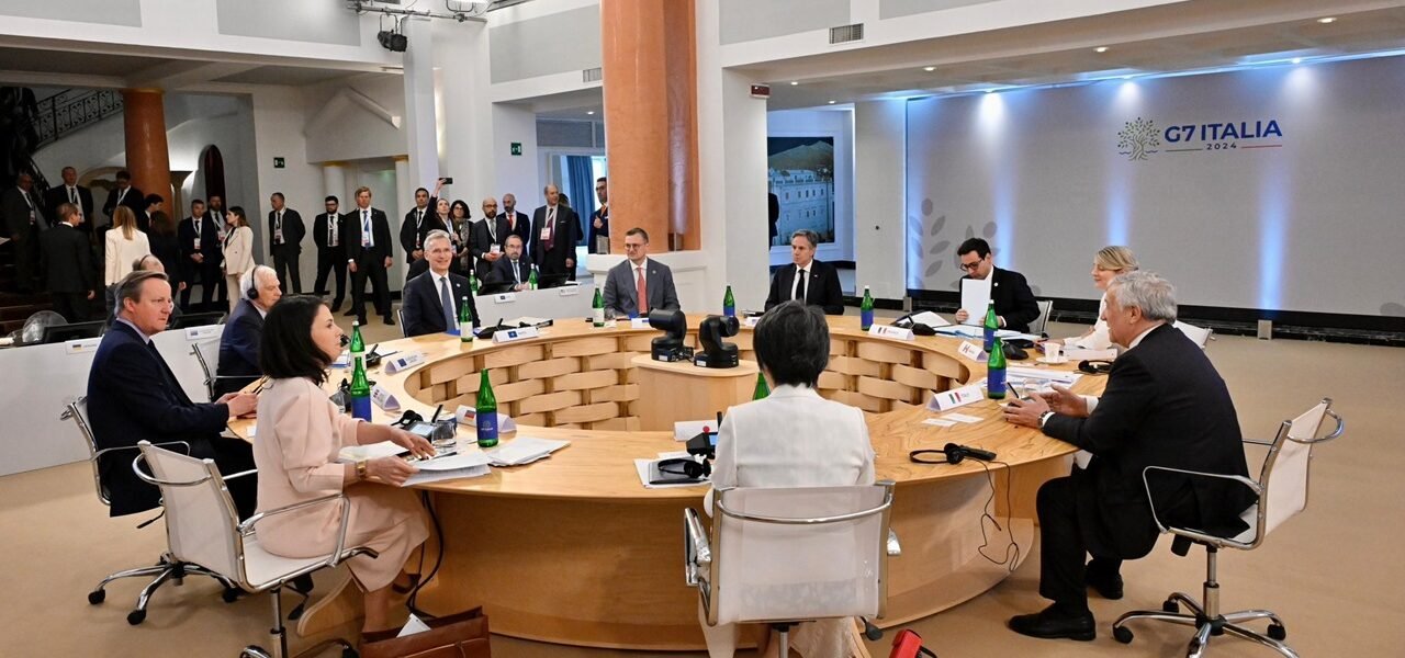 Foreign ministers of G-7 countries warn of new sanctions on Iran for drone and missile attacks on Israel