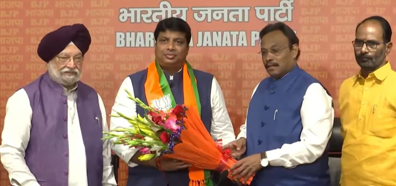 Former Gujarat Congress leader Rohan Gupta joins Bharatiya Janata Party