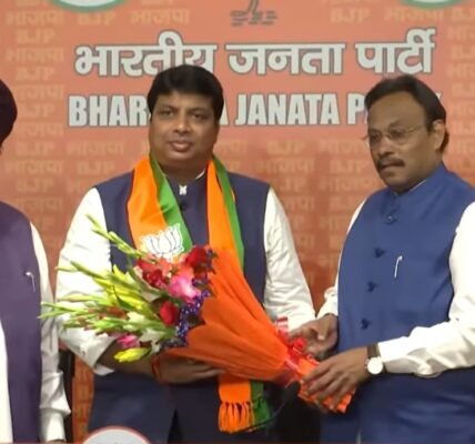 Former Gujarat Congress leader Rohan Gupta joins Bharatiya Janata Party