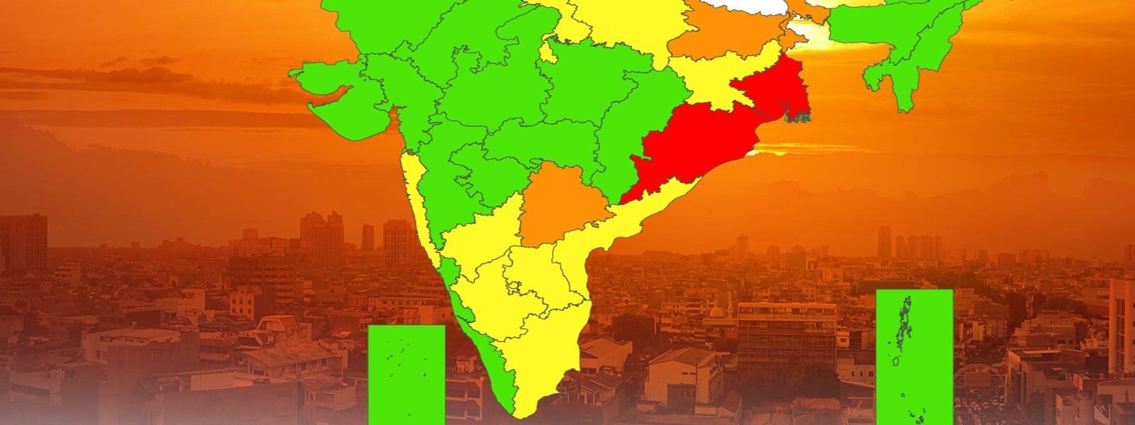 IMD predicts severe heat conditions in East and South Peninsular India during the next four days