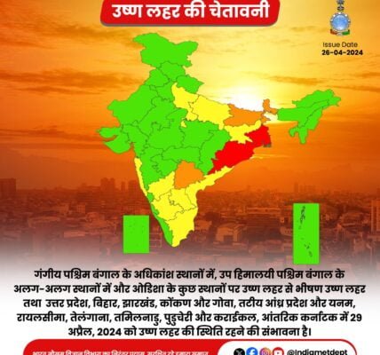 IMD predicts severe heat conditions in East and South Peninsular India during the next four days