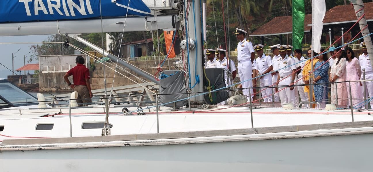 INSV Tarini returns after historic transoceanic expedition of women officers of Indian Navy