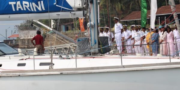 INSV Tarini returns after historic transoceanic expedition of women officers of Indian Navy