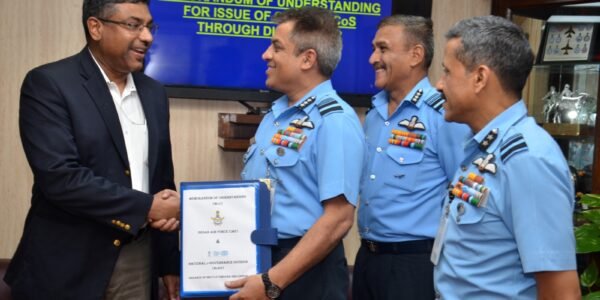 Indian Air Force launches a transformative digital journey by integration with DigiLocker platform
