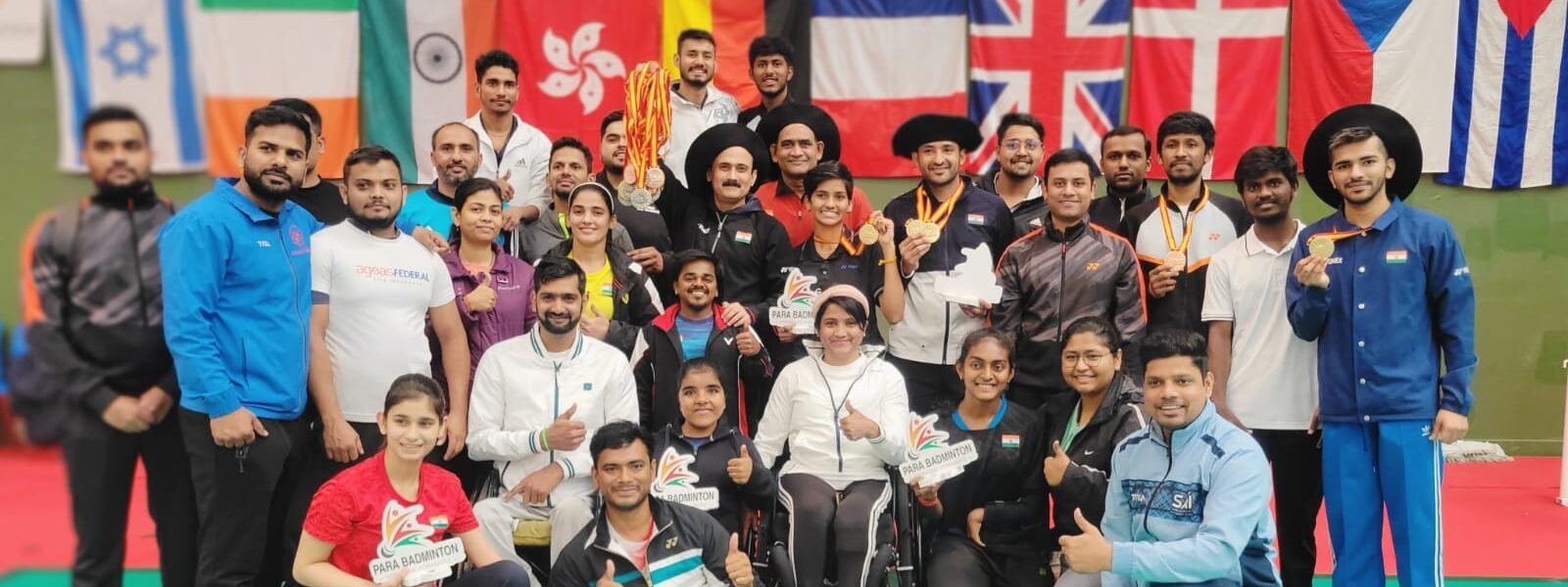 Indian Para shuttlers