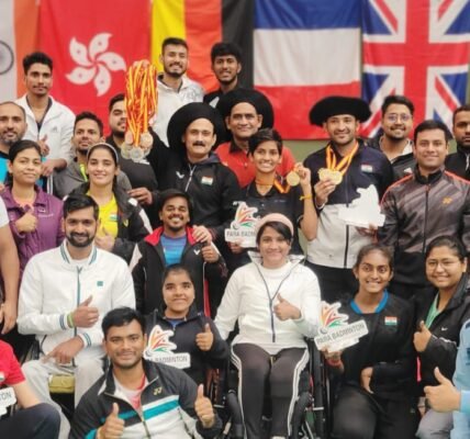 Indian Para shuttlers
