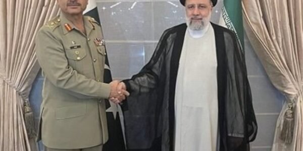 Iranian President Raisi and Pak Army Chief Munir discussed border security issues