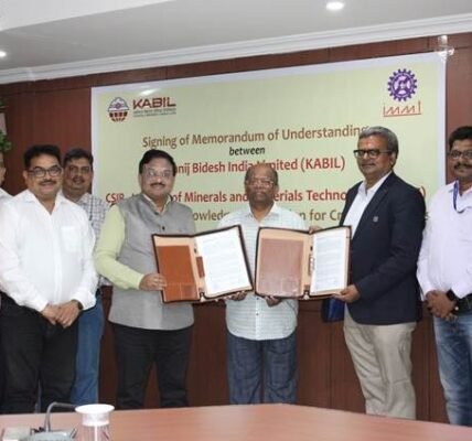 KABIL and CSIR-IMMT sign MoU for technical and knowledge cooperation for critical minerals