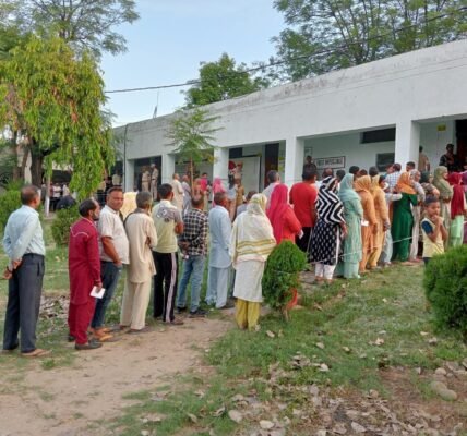 Lok Sabha elections in Jammu Parliamentary Constituency concluded peacefully yesterday