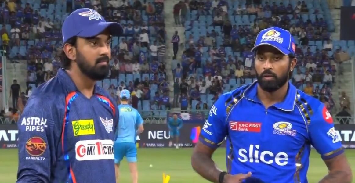 Lucknow Super Giants won the toss and decided to bowl first against Mumbai Indians.