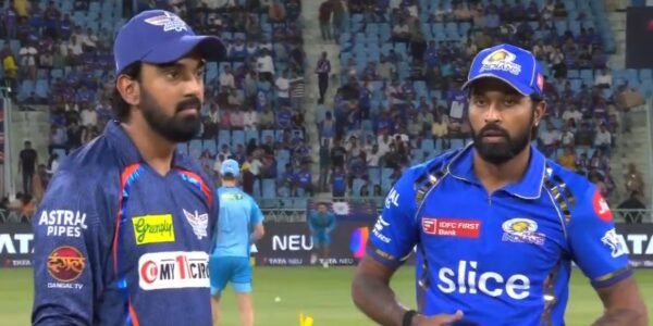 Lucknow Super Giants won the toss and decided to bowl first against Mumbai Indians.