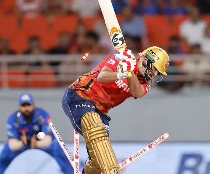 Mumbai Indians beat Punjab Kings by 9 runs in IPL cricket