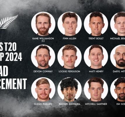 New Zealand team announced for T20 World Cup, Williamson in command