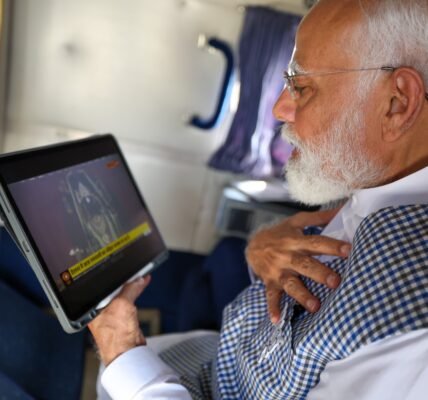 PM Narendra Modi saw Ramlala's Surya Tilak through digital medium