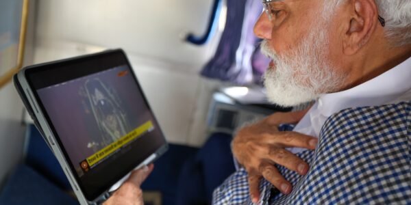 PM Narendra Modi saw Ramlala's Surya Tilak through digital medium