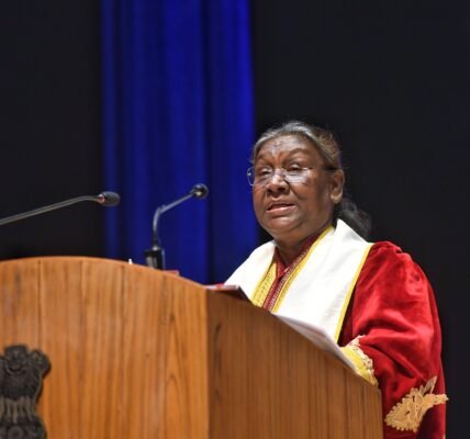 President Draupadi Murmu attended and addressed the fourth convocation of AIIMS Rishikesh in Rishikesh, Uttarakhand