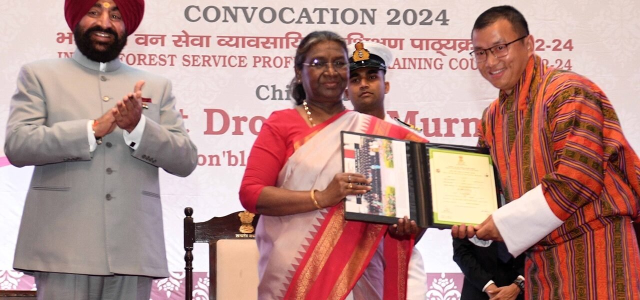 President addressed the convocation ceremony of Indian Forest Service Probationary Officers at the Forest Research Institute, Dehradun today