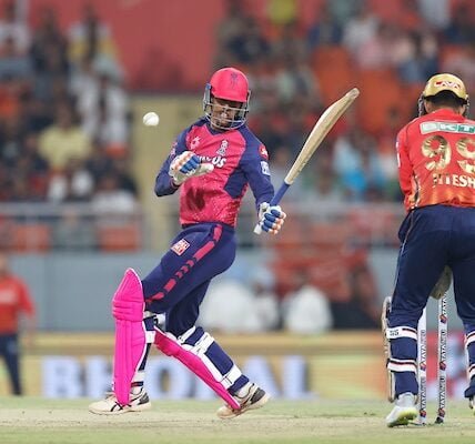 Rajasthan Royals beat Punjab Kings by three wickets
