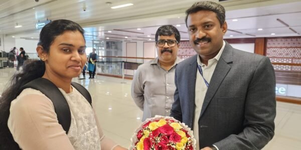 Return of Indian female cadet aboard cargo ship MSC Aries seized by Iranian Army