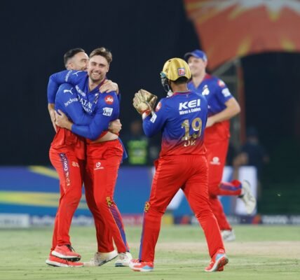 Royal Challengers Bangalore (RCB) beat Sunrisers Hyderabad (SRH) by 35 runs