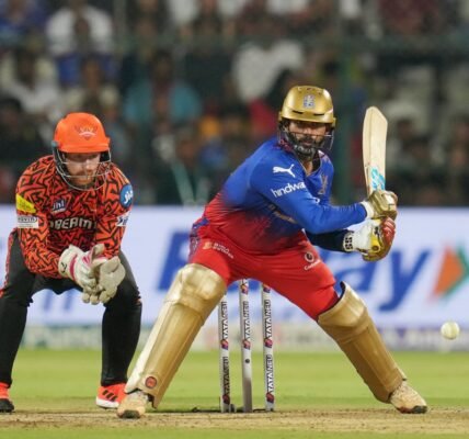 Sunrisers Hyderabad defeated Royal Challengers Bangalore by 25 runs in IPL cricket yesterday.