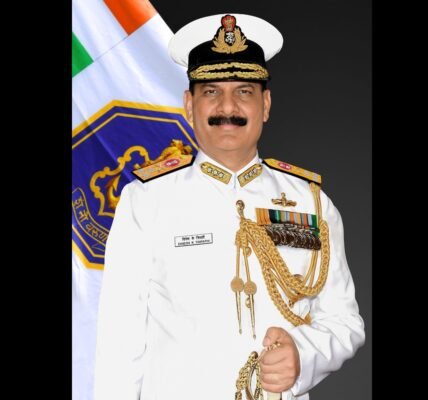 Vice Admiral Dinesh Kumar Tripathi will be the new Navy Chief of the country