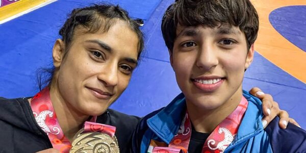 Vinesh Phogat, Anshu Malik, Mansi and Ritika