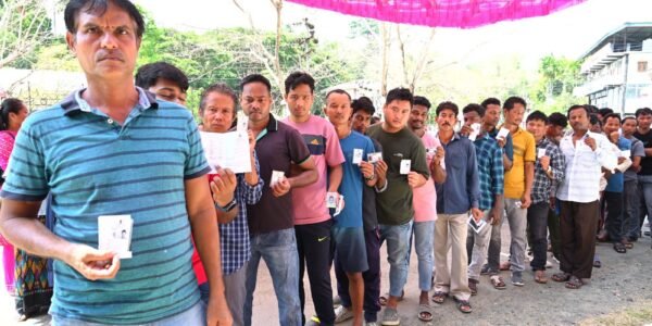 Voting for the first phase of Lok Sabha elections concluded peacefully today