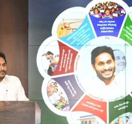 YSR Congress President YS Jagan Mohan Reddy today released the party's manifesto for the Lok Sabha elections.