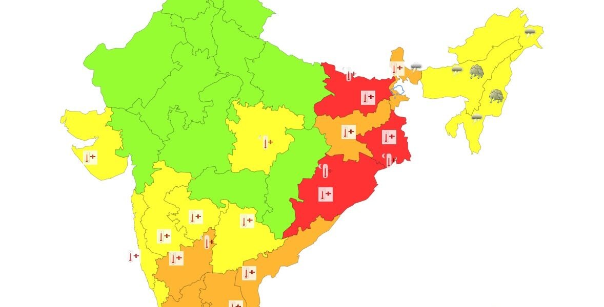 aaj ka mausam kaisa rahega, tapman kitna hai 1 May 2024