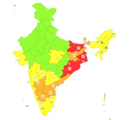 aaj ka mausam kaisa rahega, tapman kitna hai 1 May 2024