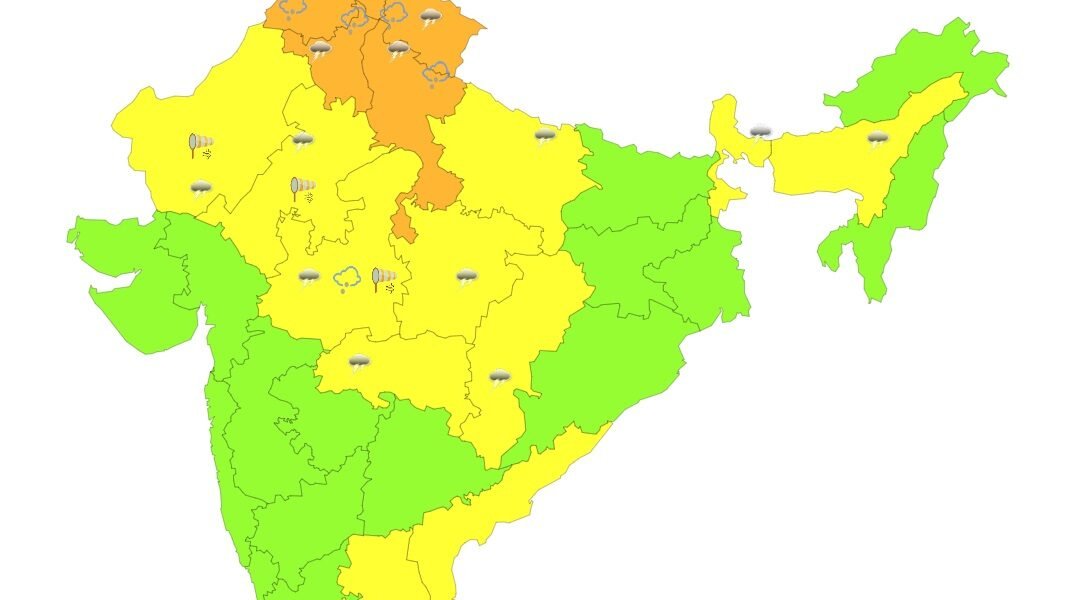 aaj ka mausam kaisa rahega, tapman kitna hai 14th April 2024