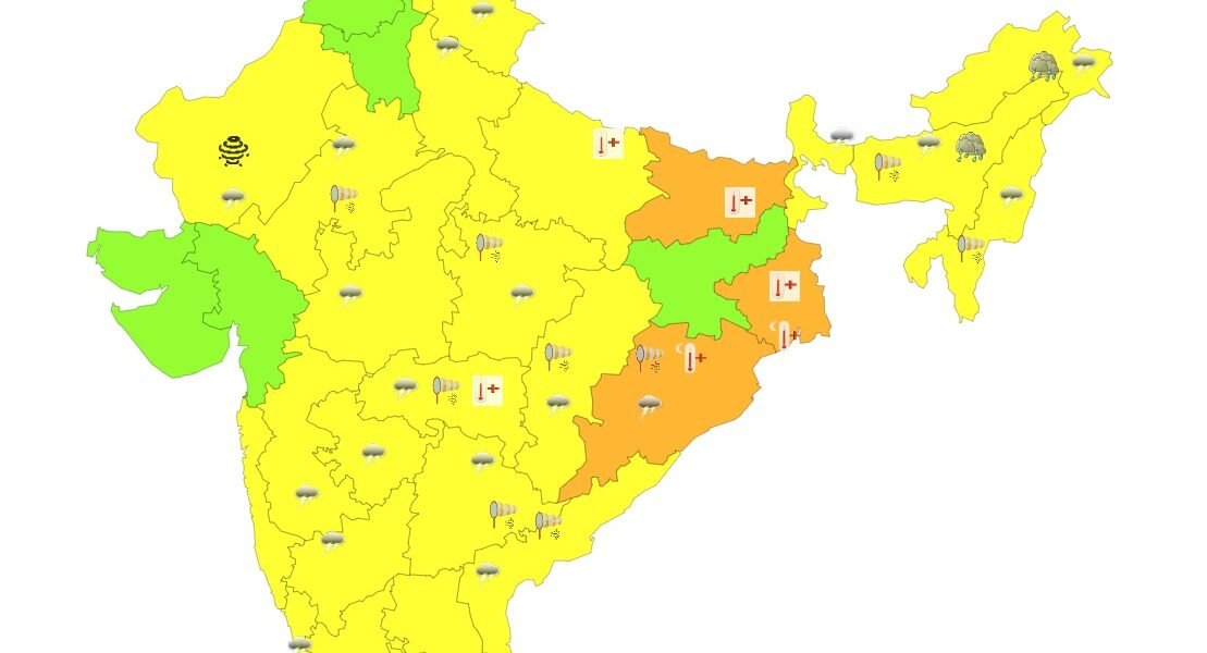 aaj ka mausam kaisa rahega, tapman kitna hai 22 April 2024
