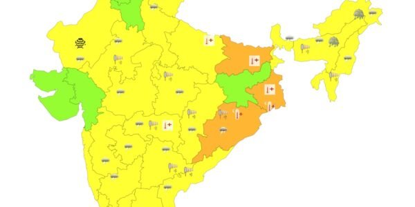aaj ka mausam kaisa rahega, tapman kitna hai 22 April 2024
