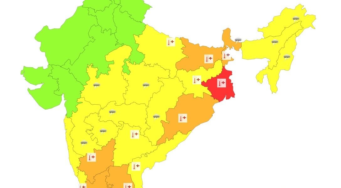 aaj ka mausam kaisa rahega, tapman kitna hai 25 April 2024