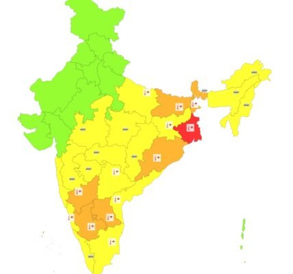 aaj ka mausam kaisa rahega, tapman kitna hai 25 April 2024
