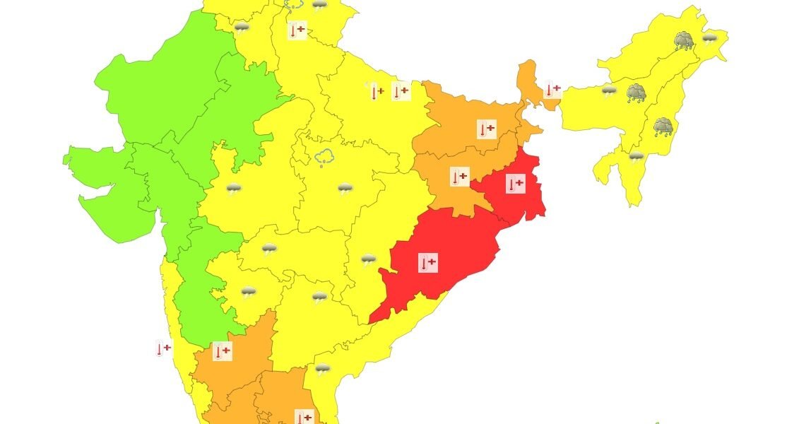 aaj ka mausam kaisa rahega, tapman kitna hai 28 April 2024