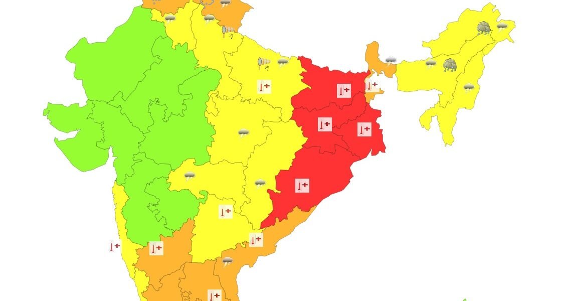aaj ka mausam kaisa rahega, tapman kitna hai 29 April 2024
