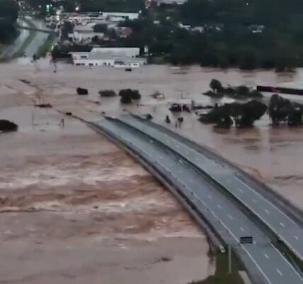 37 people died and many missing due to heavy rains in Rio Grande do Sul, Brazil.