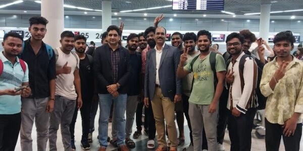 60 people rescued from fraudulent employers by Indian Embassy in Cambodia sent back to India