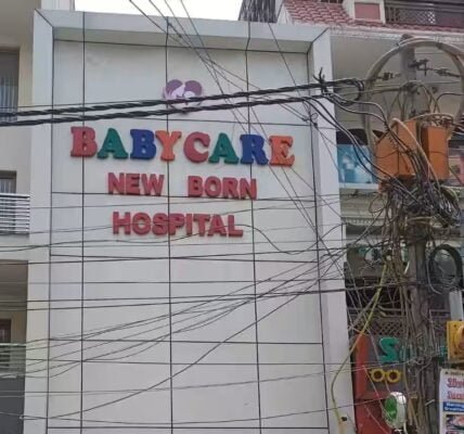 A Delhi court sends the owner of Baby Care New Born Hospital and a co-accused to 14 days judicial custody